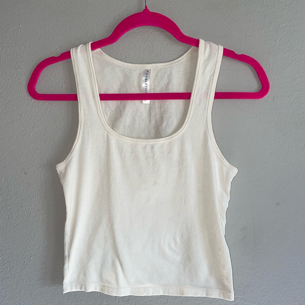 Fabletics White Tank Top